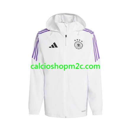 Germania Windrunner Giacca con cappuccio Bianco 2024/2025